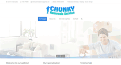 Desktop Screenshot of chunkyremovalservice.co.uk